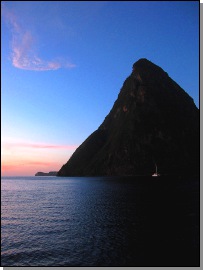 Les Pitons Sainte Lucie